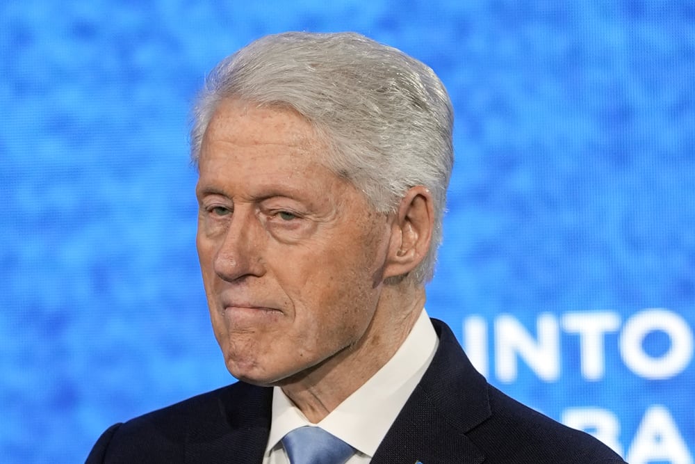 Bill Clinton attends the Clinton Global Initiative 2024 Annual Meeting.