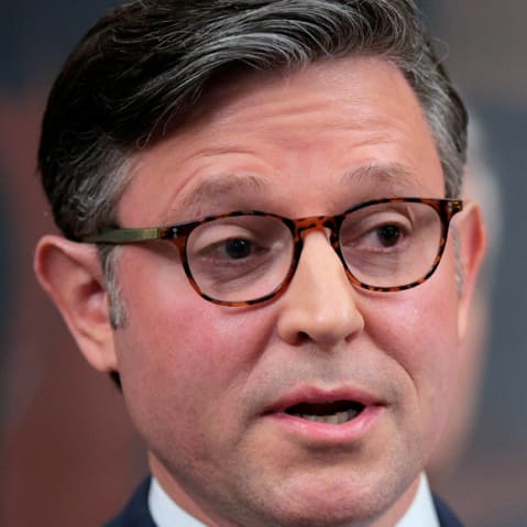 Mike Johnson; Hakeem Jeffries.