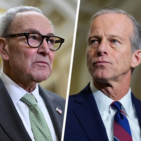 Chuck Schumer; John Thune.