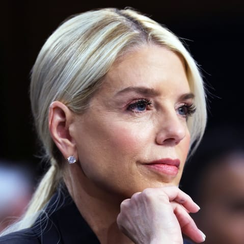 Attorney General Pam Bondi testifies before the Senate Judiciary Committee.