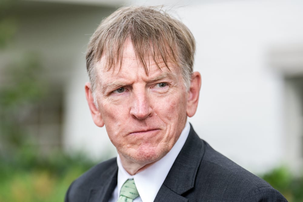 Rep. Paul Gosar at the Capitol Hill Club on July 15, 2025.