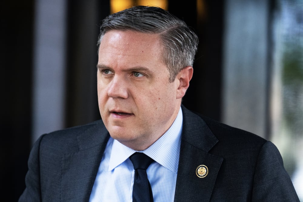 Rep. Jeff Hurd leaving the Capitol Hill Club.