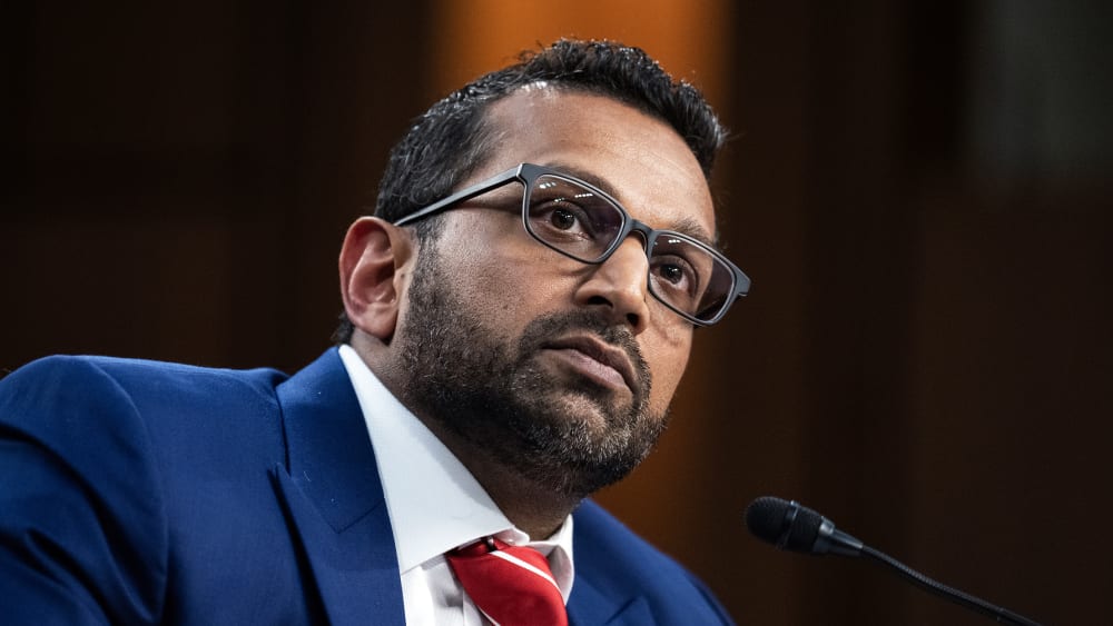 FBI Director Kash Patel, testifies during the Senate Judiciary Committee hearing on Sept. 16, 2025 in Washington, D.C.