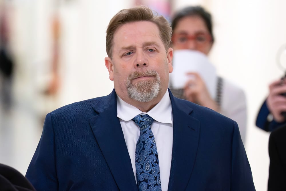 Darren K. Indyke, Jeffrey Epstein's former lawyer, arrives for his deposition before the House Oversight Committee.