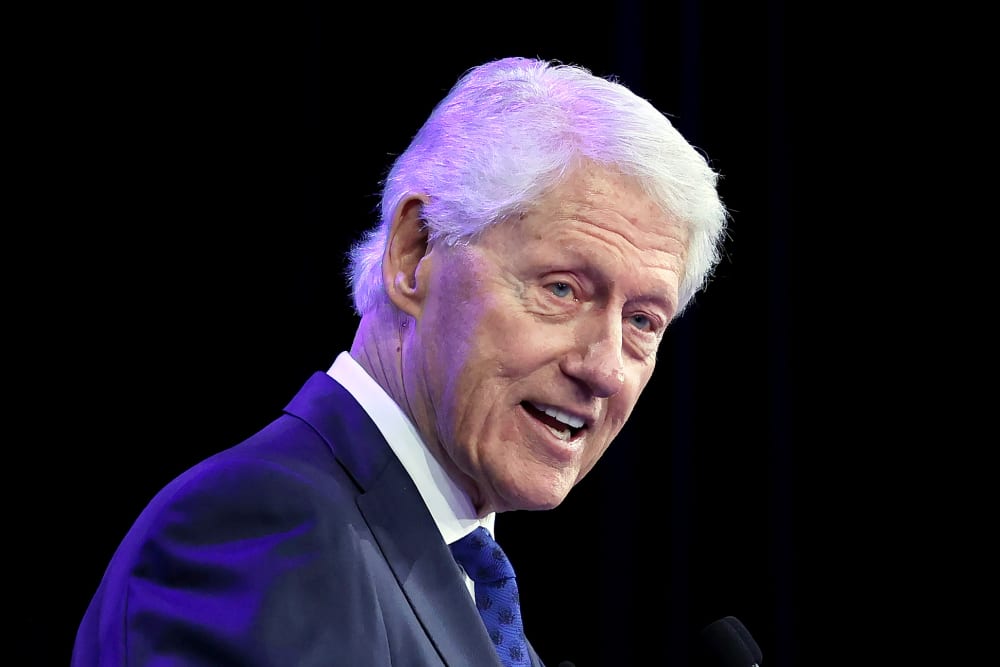 Bill Clinton during the Clinton Global Initiative 2025 Annual Meeting.