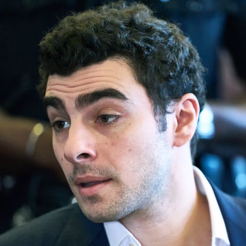 Luigi Mangione appears for a suppression of evidence hearing in the killing of UnitedHealthcare CEO Brian Thompson in Manhattan Criminal Court in New York City.