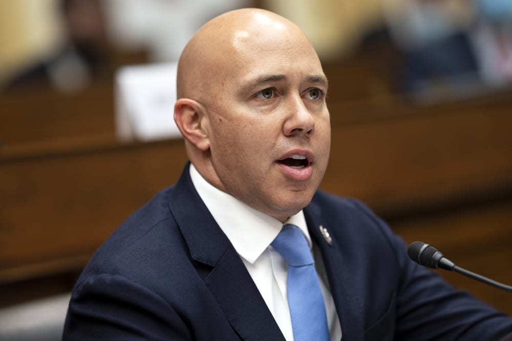 Rep. Brian Mast on March 10, 2021, on Capitol Hill.