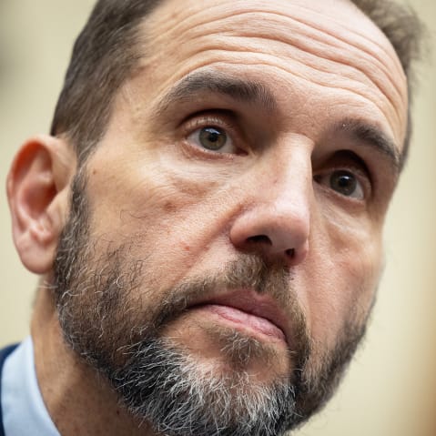Former Special Counsel Jack Smith testifies during a House Judiciary Committee oversight hearing on Jan. 22, 2026, in Washington, D.C.