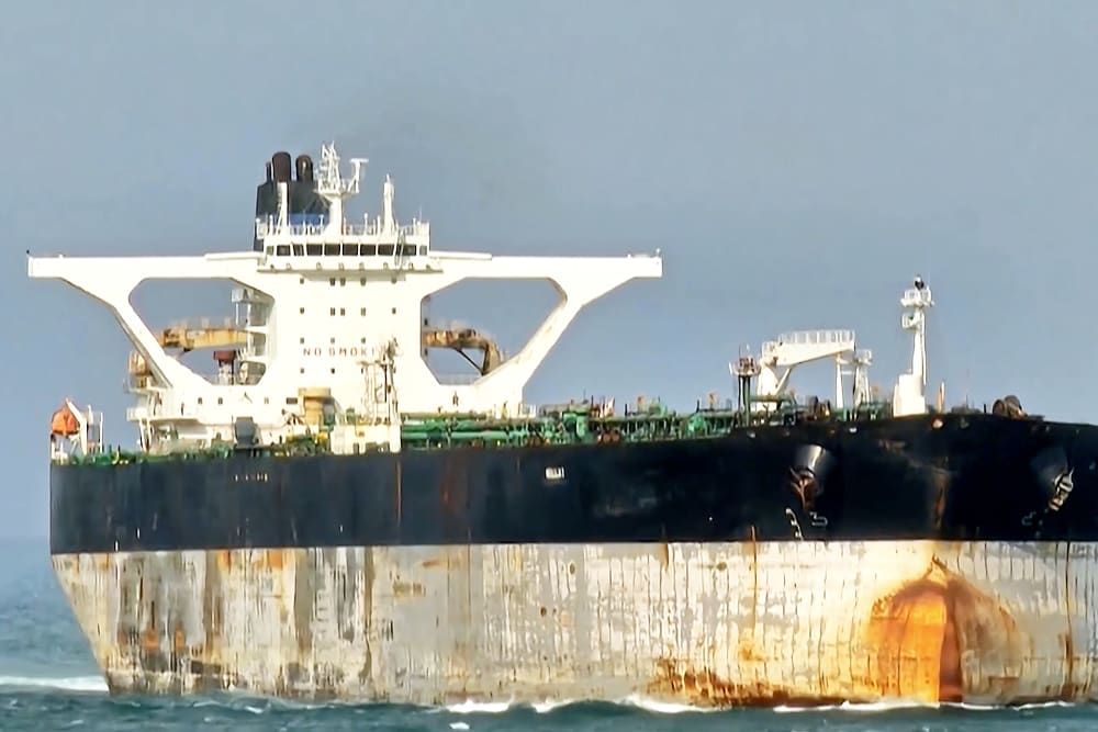 The vessel tanker Bella 1.