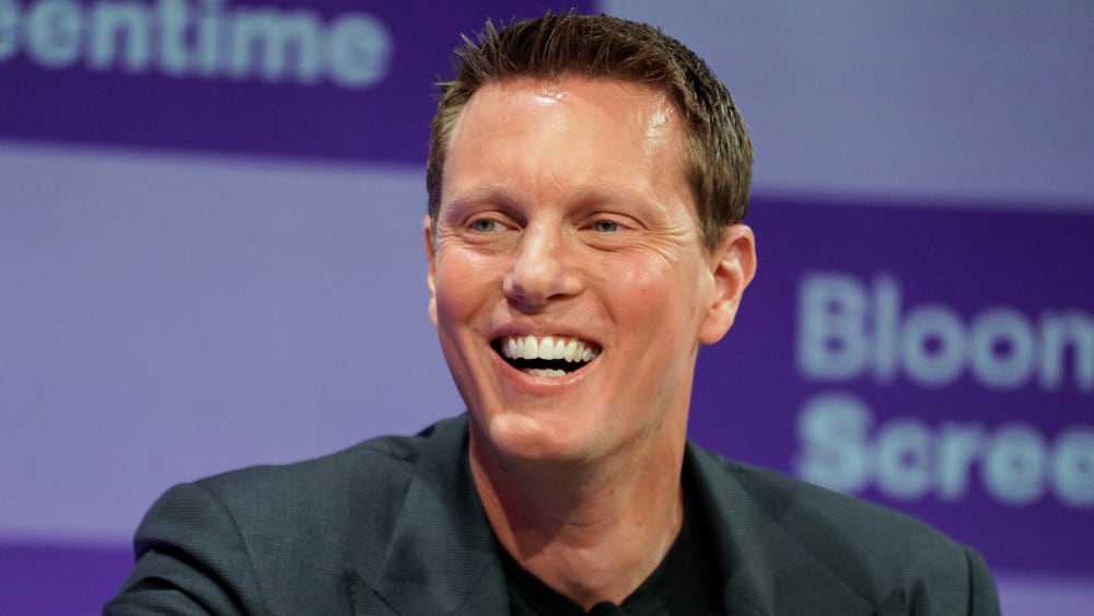 David Ellison smiles.