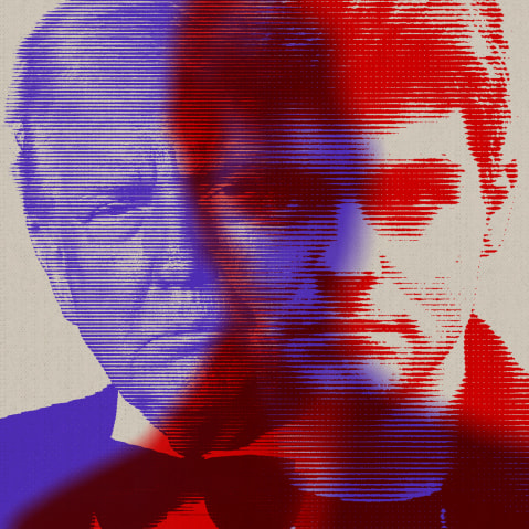 Donald Trump and Nick Fuentes