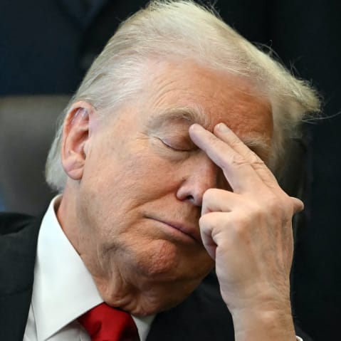 President Donald Trump on Nov. 6, 2025, in the Oval Office of the White House.