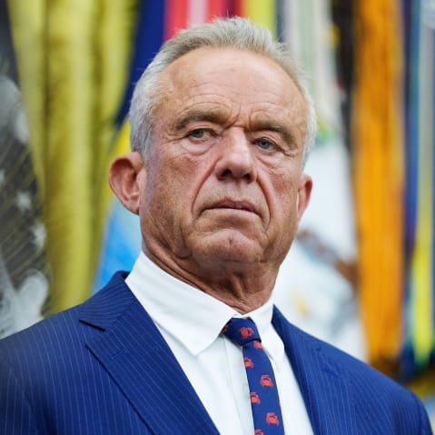 RFK Jr. Looks down at the Oval Office.