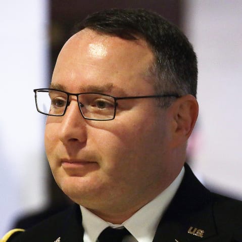 Alexander Vindman on Oct. 29, 2019, at the U.S. Capitol.