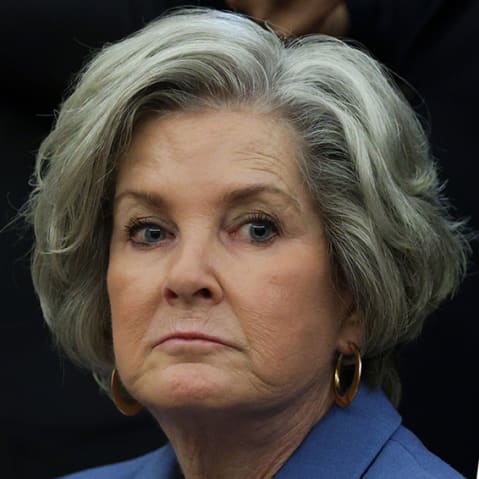 White House chief of staff Susie Wiles; Chris Hayes.