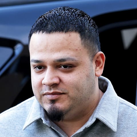 Kilmar Abrego Garcia arrives at U.S. District Court for the District of Maryland in Greenbelt, MD.