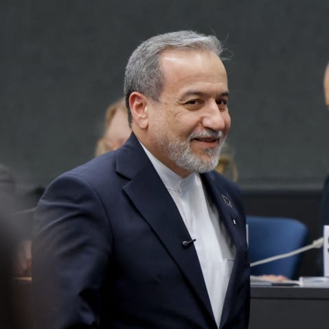 Iranian Foreign Minister Abbas Araghchi