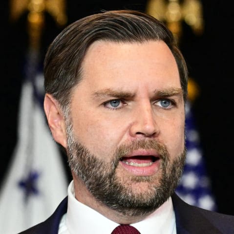 Vice President JD Vance on Jan. 22, 2026, at Royalston Square in Minneapolis.