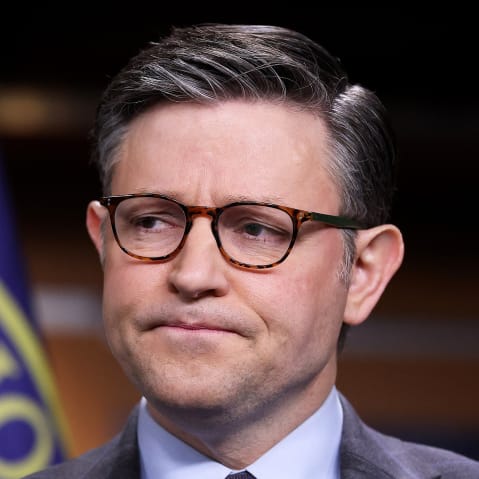 Speaker of the House Mike Johnson at the U.S. Capitol.