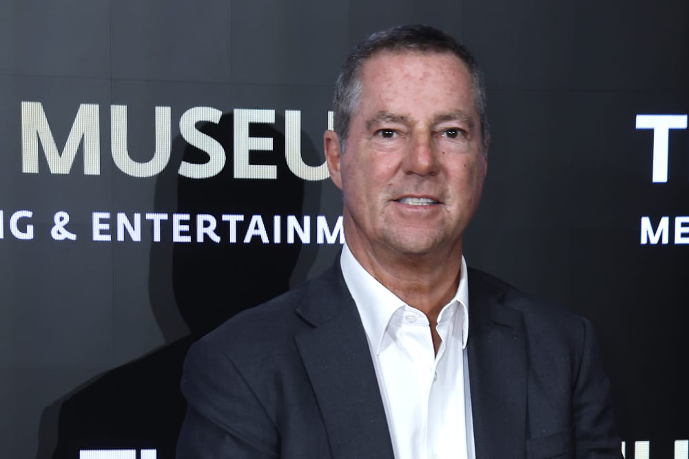 Brad Karp stands for a portrait.