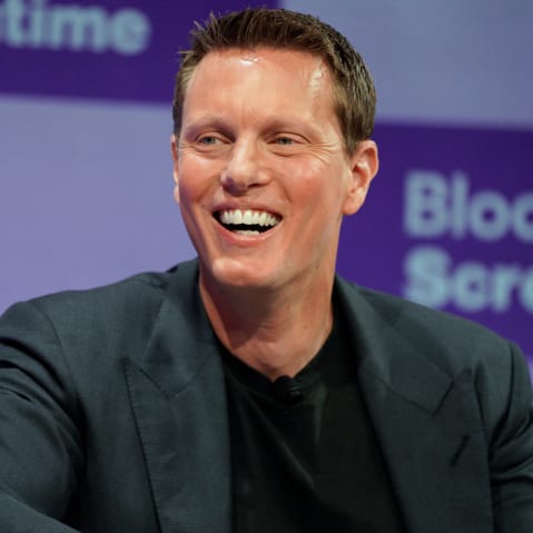 David Ellison smiles.