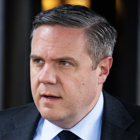 Rep. Jeff Hurd leaving the Capitol Hill Club.