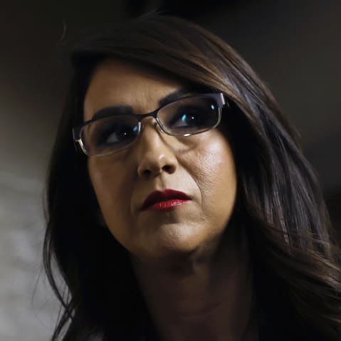 U.S. Rep. Lauren Boebert on Oct. 12, 2023 at the U.S. Capitol in Washington, D.C.