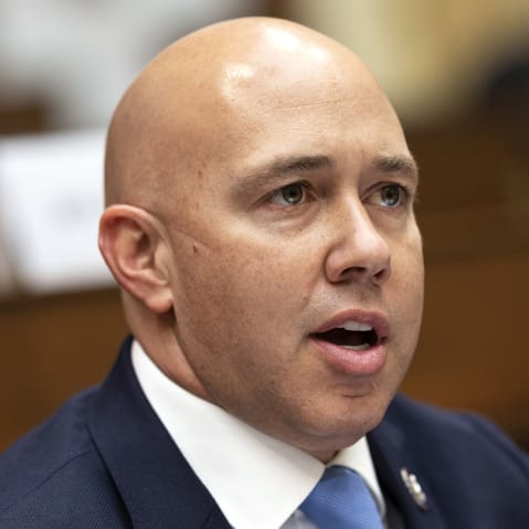 Rep. Brian Mast on March 10, 2021, on Capitol Hill.