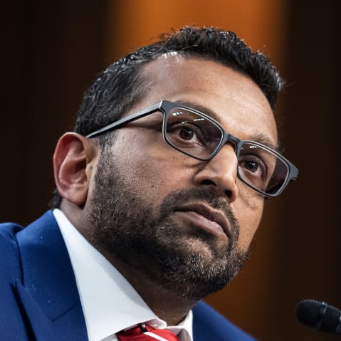 FBI Director Kash Patel, testifies during the Senate Judiciary Committee hearing on Sept. 16, 2025 in Washington, D.C.