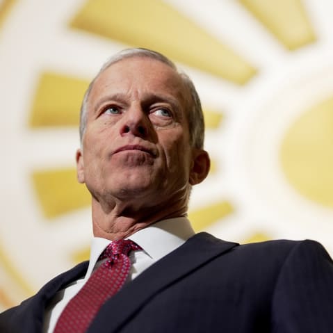 John Thune from below.