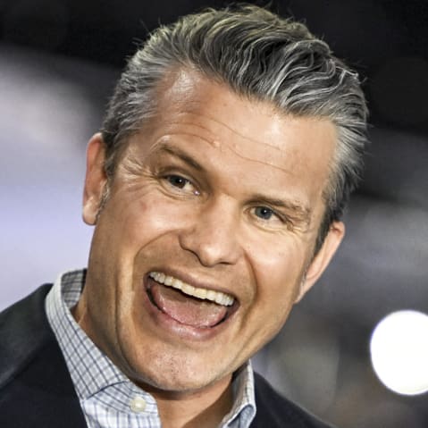 Secretary of Defense Pete Hegseth.