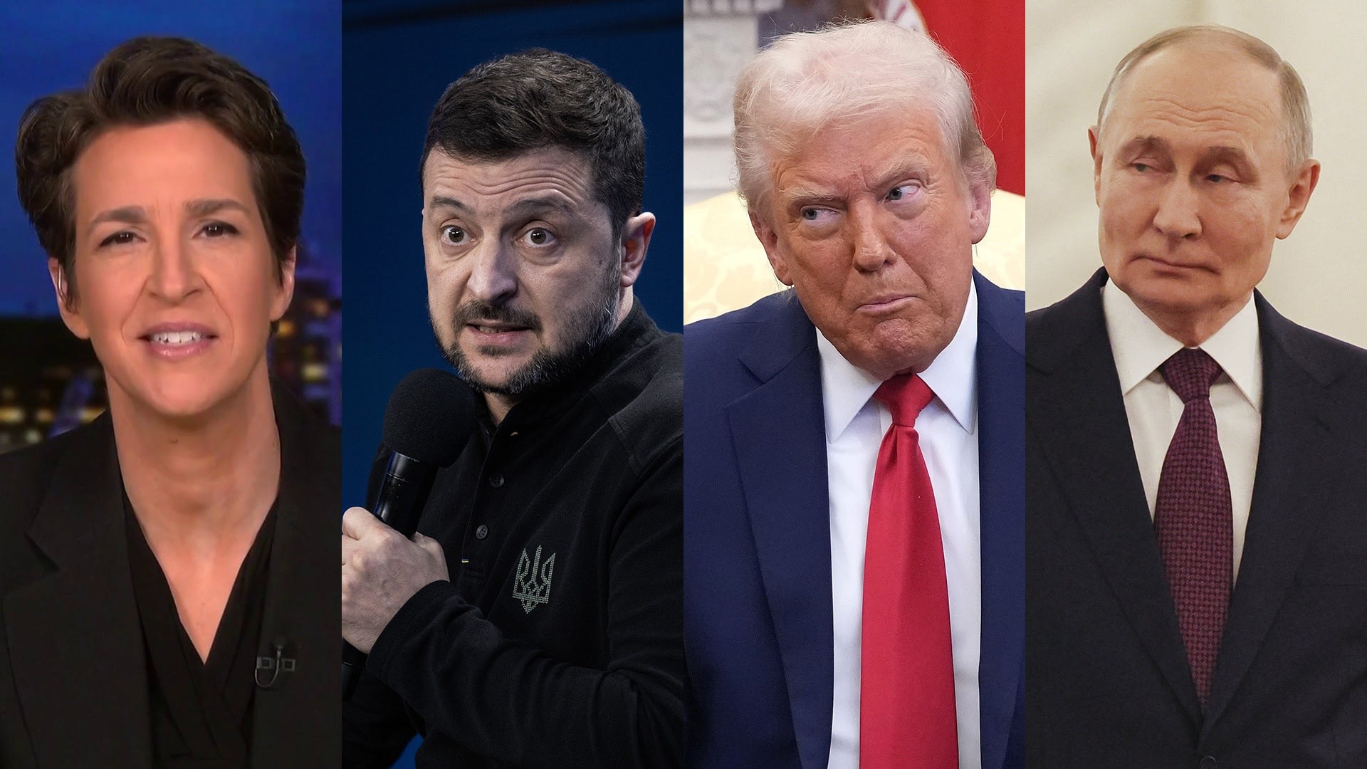 'Who's that good for?': Maddow connects the dots on Donald Trump's behavior  toward Russia