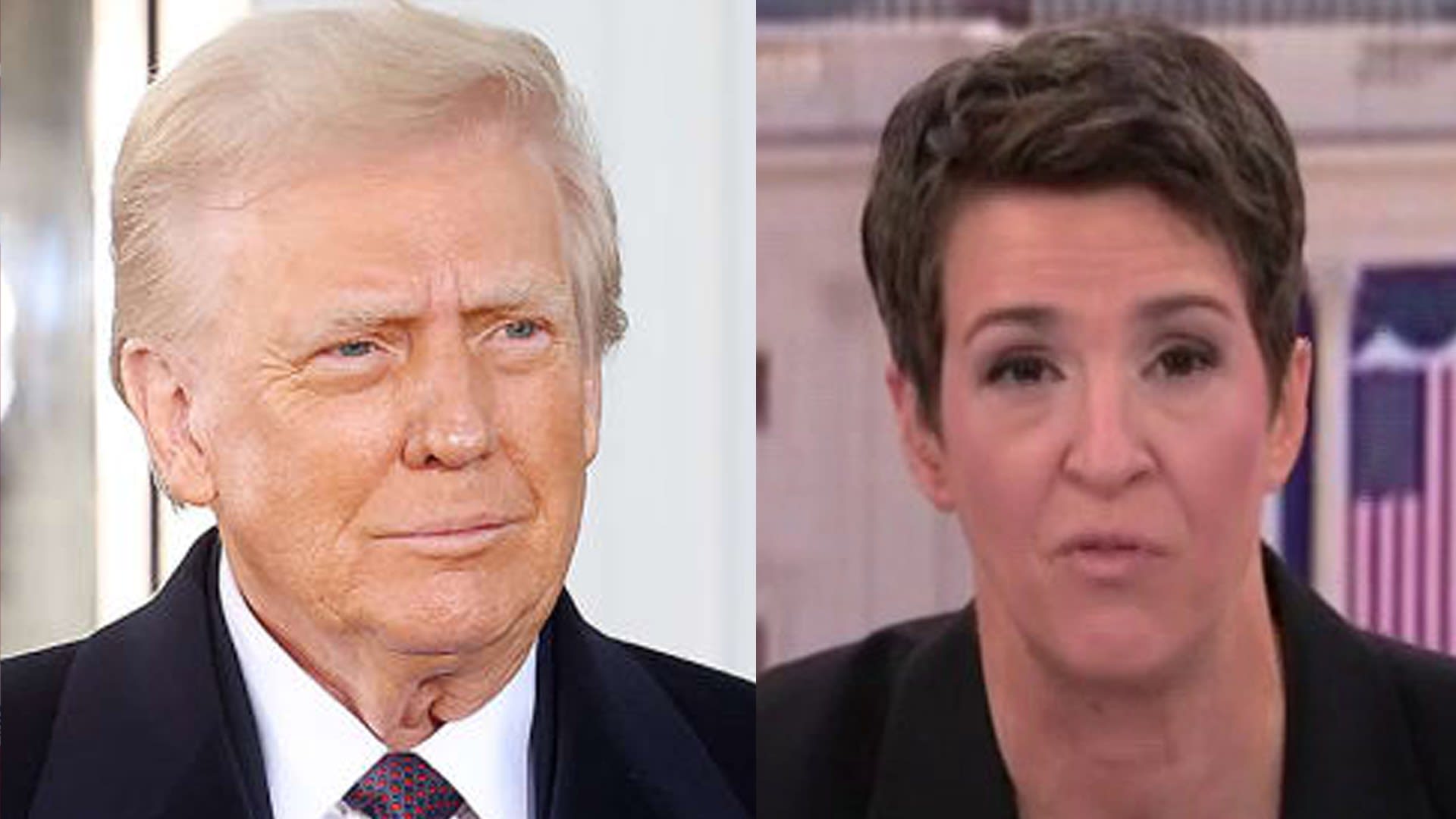 See Rachel Maddow kick off coverage of Trump’s 'very unusual' inauguration