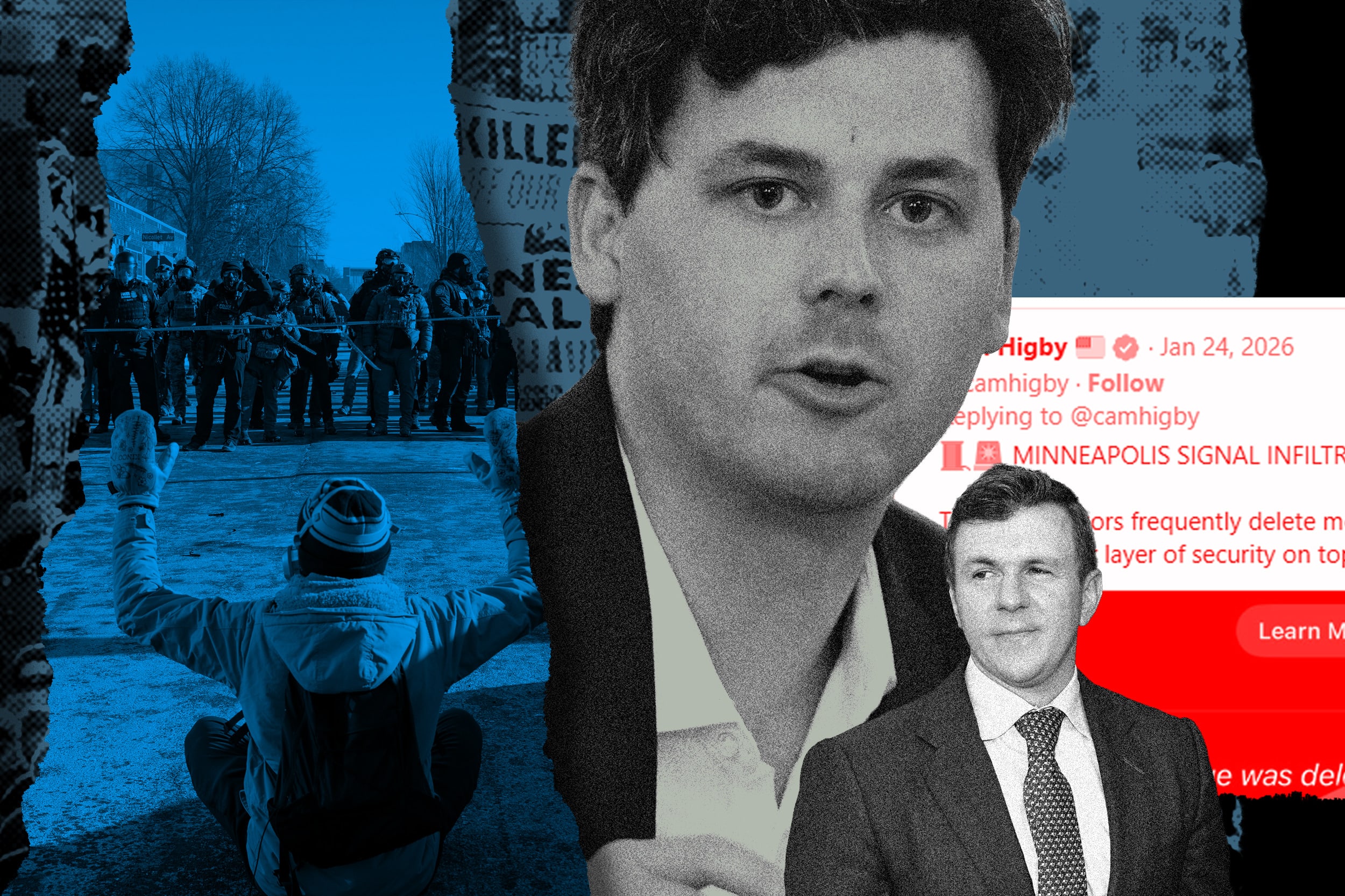 
                            In Minneapolis, far-right influencers frame ICE resistance as terrorism