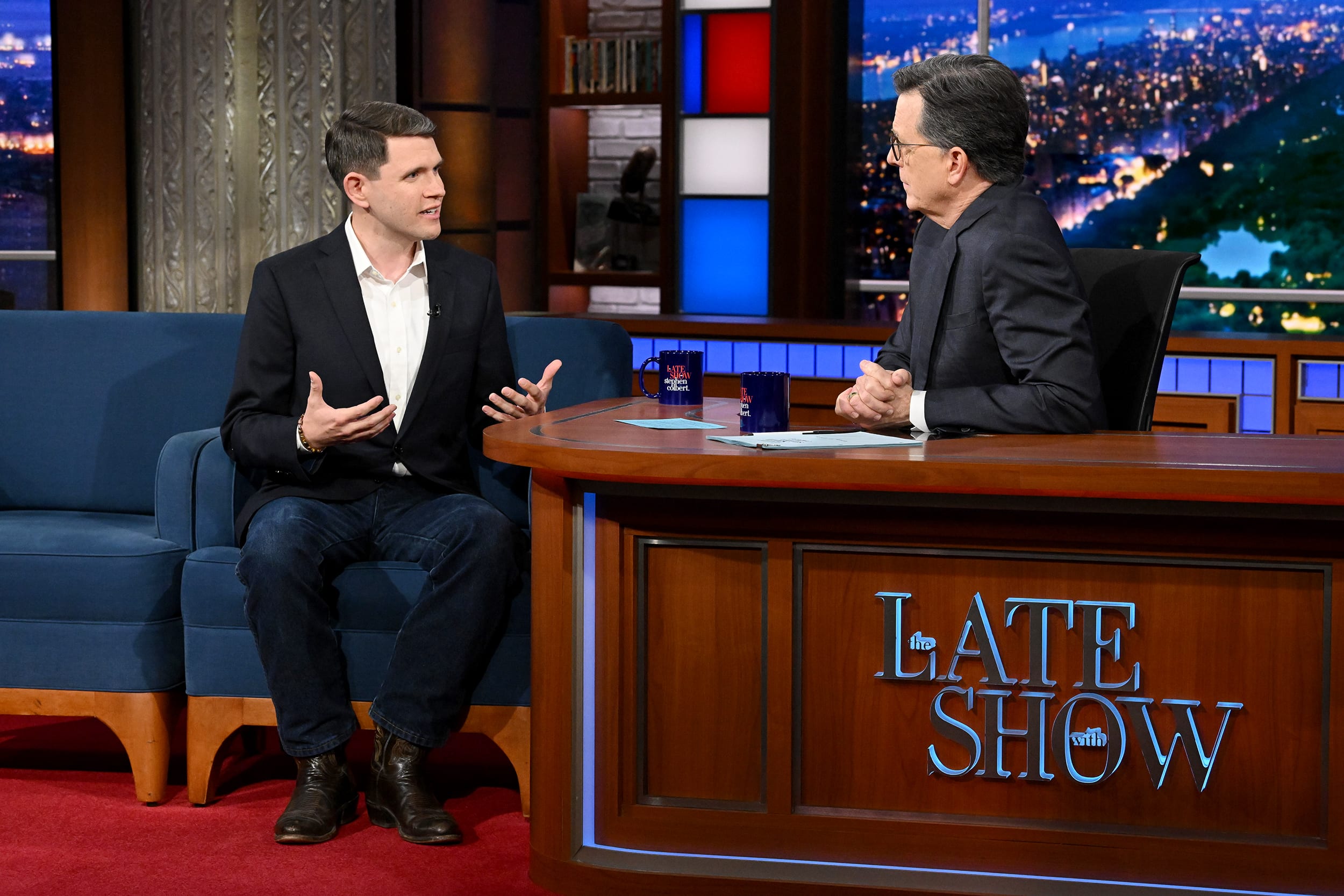
                            ‘Their plan backfired’: Colbert’s James Talarico interview generates large online audience