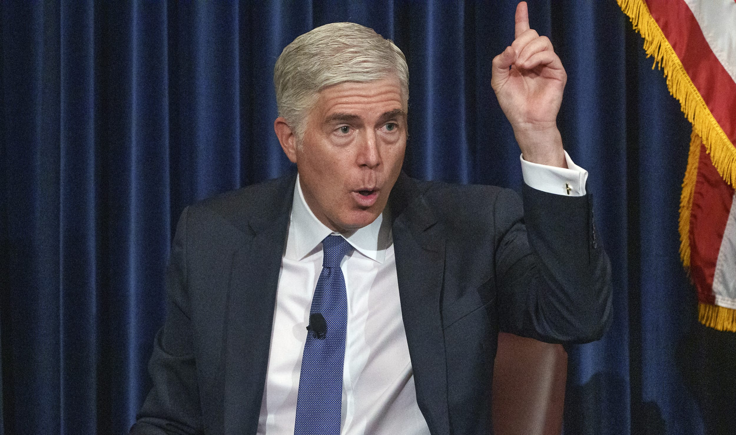 Why Gorsuch brought up how drunk John Adams and James Madison got “back in the day”