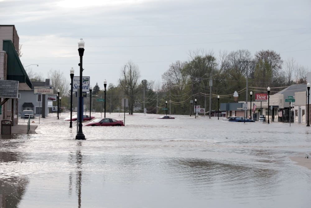 Image: Michigan flooding