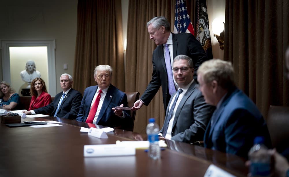 Image: President Trump Meets With US Tech Workers And Signs Executive Order On Hiring American