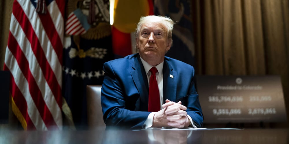 Image: President Trump Meets With Governors Of Colorado And North Dakota