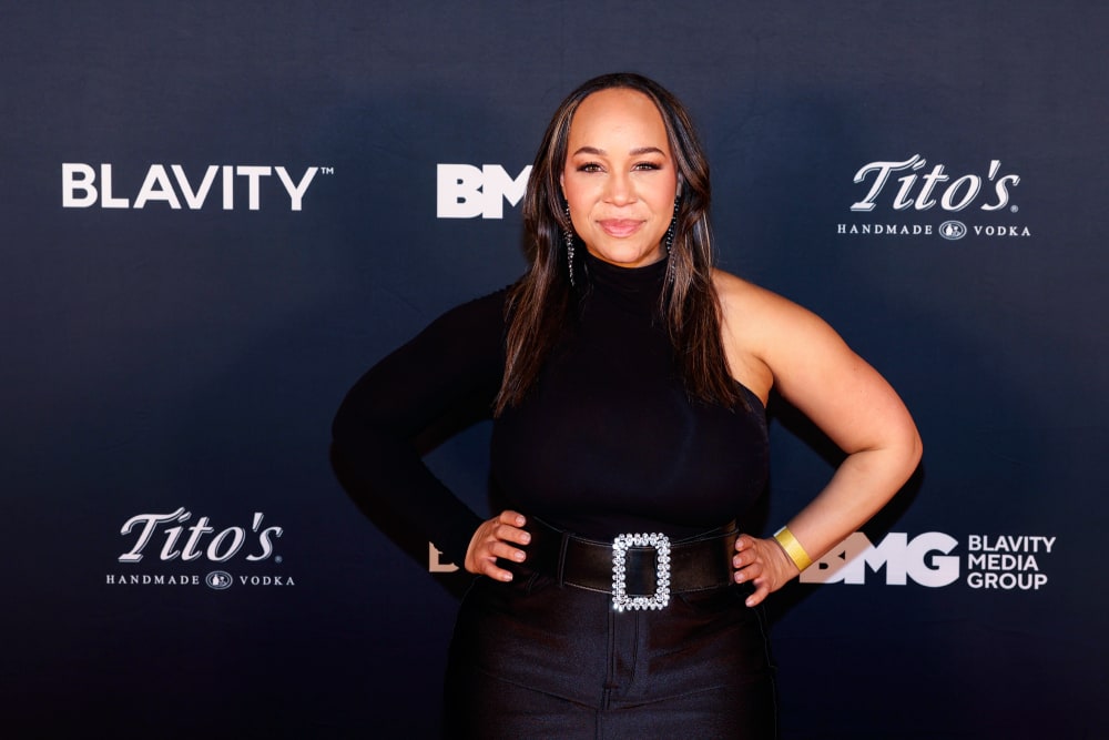 Morgan DeBaun poses with her hands on her hips