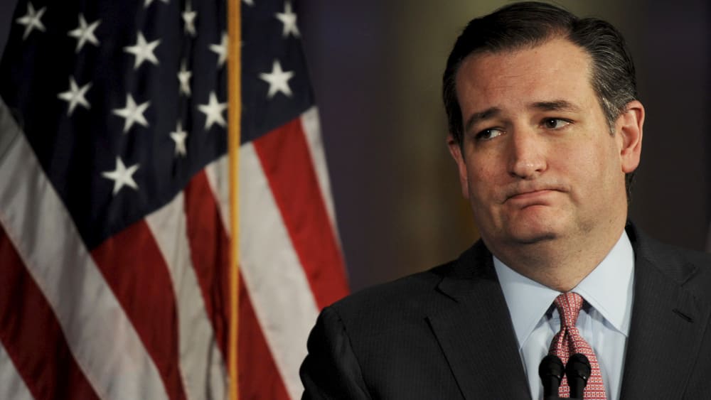 Republican U.S. presidential candidate Sen. Ted Cruz attends a Penn. campaign kickoff event held on N.Y. presidential primary night at the National Constitution Center in Philadelphia, Penn. on April 19, 2016. (Photo by Charles Mostoller/Reuters)