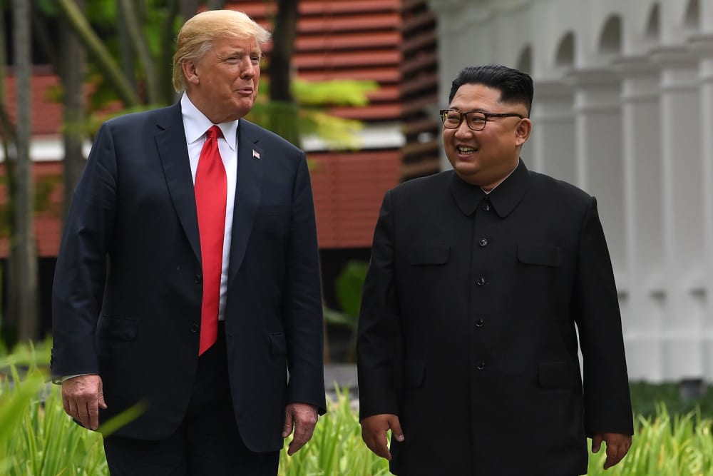 Image: SINGAPORE-US-NKOREA-DIPLOMACY-SUMMIT