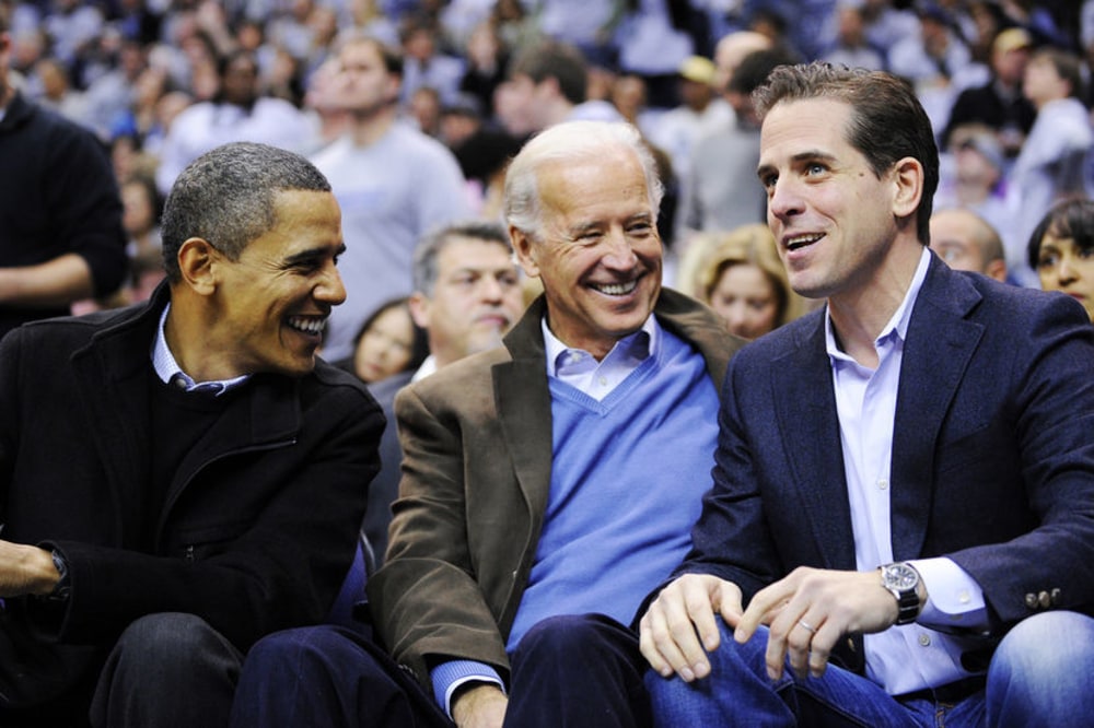 Barack Obama, Joe Biden, Hunter Biden