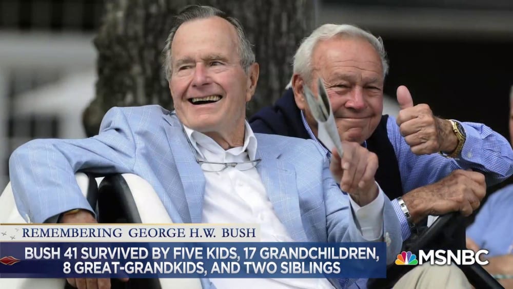 George Bush Getting Word Honoring President George H.W. Bush’s legacy and final words