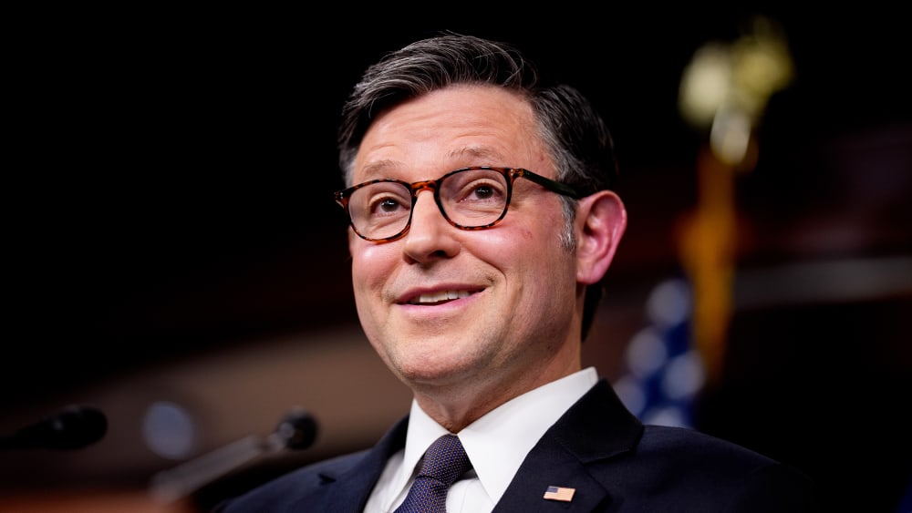 Speaker of the House Rep. Mike Johnson.