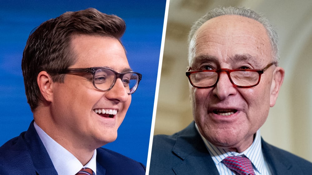 Chris Hayes; Chuck Schumer.