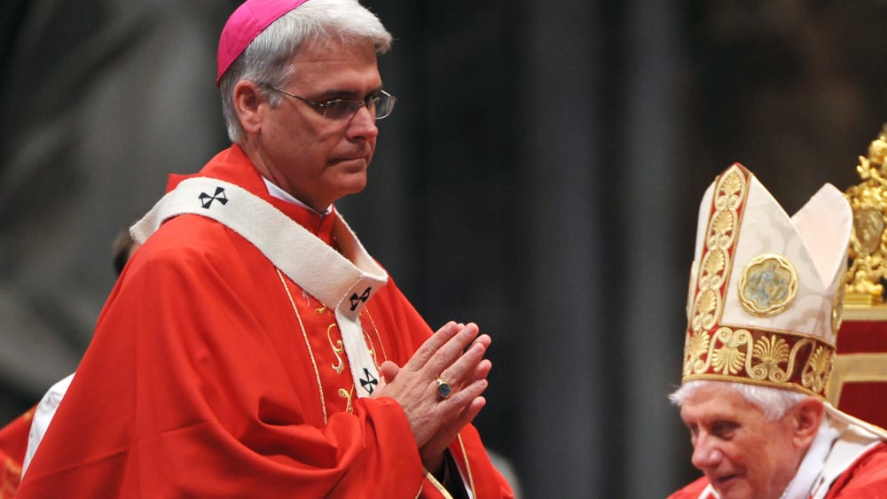 US Archbishop of Oklahoma City Paul Stagg Coakley at The Vatican.