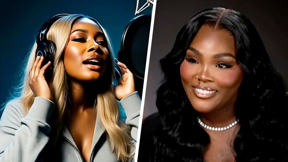 Xania Monet (AI image); Telisha Nikki Jones.