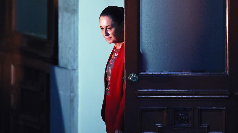 President of Mexico, Claudia Sheinbaum.