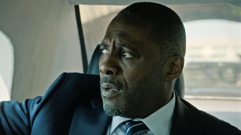 Idris Elba as the President of the United States in "A House of Dynamite."